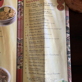 Monsoon Noodle House - Table Menu#3 - Noodles Near Me - Spartanburg, South Carolina Monsoon Noodle House - Table Menu#3 - Noodles Near Me - Spartanburg, South Carolina