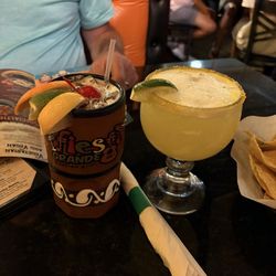 Fiesta Grande Mexican Grill - Sangria and margarita