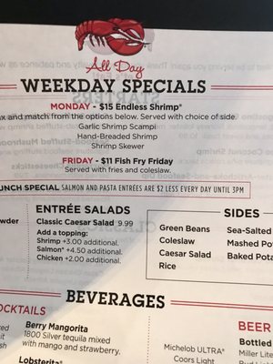 Menu photo 3 Red Lobster Columbia, SC Menu photo 3 Red Lobster Columbia, SC