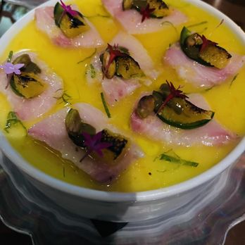 L'Ardente - Hamachi crudo - good, but nothing special - Italian Near Me - Washington, DC, District of Columbia