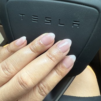 California Nails II - Simple short full set done by Vanna - Nail Salons Near Me - Ontario, California