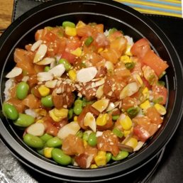 Salmon Build Your Own bowl. Salmon Build Your Own bowl.
