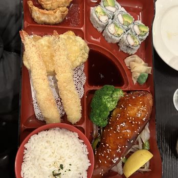 YY Sushi - Salmon Bento Box - Japanese Near Me - New York, New York YY Sushi - Salmon Bento Box - Japanese Near Me - New York, New York