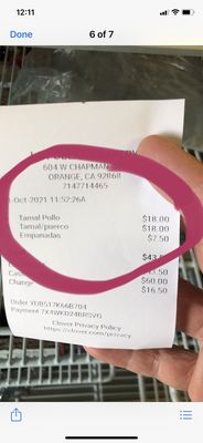 Photo of La Poblana Bakery - Orange, CA, US. $9 dollar price difference because it's the weekend for the same product! 27 for a dozen on a Wednesday but 36 on a Saturday.