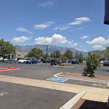 The Human Bean - Great View of the Sandia Mountains from the patio. - Bubble Tea Near Me - Albuquerque, New Mexico
