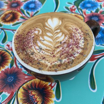 Cocoa Cinnamon - Rose infused latte - Coffee & Tea Near Me - Durham, North Carolina Cocoa Cinnamon - Rose infused latte - Coffee & Tea Near Me - Durham, North Carolina