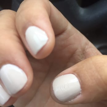 Sun Nails - Just stepped out of the salon. Would've been better off doing them myself! - Nail Salons Near Me - Los Angeles, California