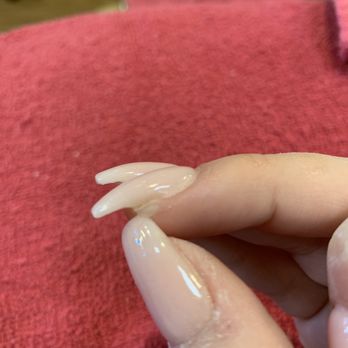 Luxx Nail Bar - So thick it went off to the side not allowing me to separate from skin. - Nail Salons Near Me - Round Rock, Texas Luxx Nail Bar - So thick it went off to the side not allowing me to separate from skin. - Nail Salons Near Me - Round Rock, Texas