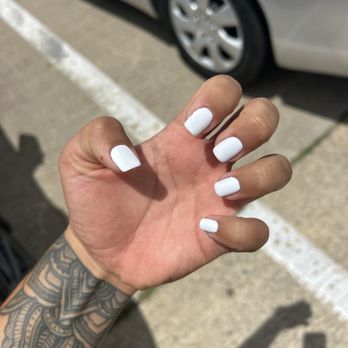 Platinum Nail Bar - White gel - Nail Salons Near Me - Mckinney, Texas Platinum Nail Bar - White gel - Nail Salons Near Me - Mckinney, Texas