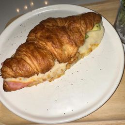 Smoked Salmon with Avocado Croissant