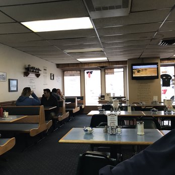 The Railway Cafe - people sitting at the tables - Cafes Near Me - Dowagiac, Michigan