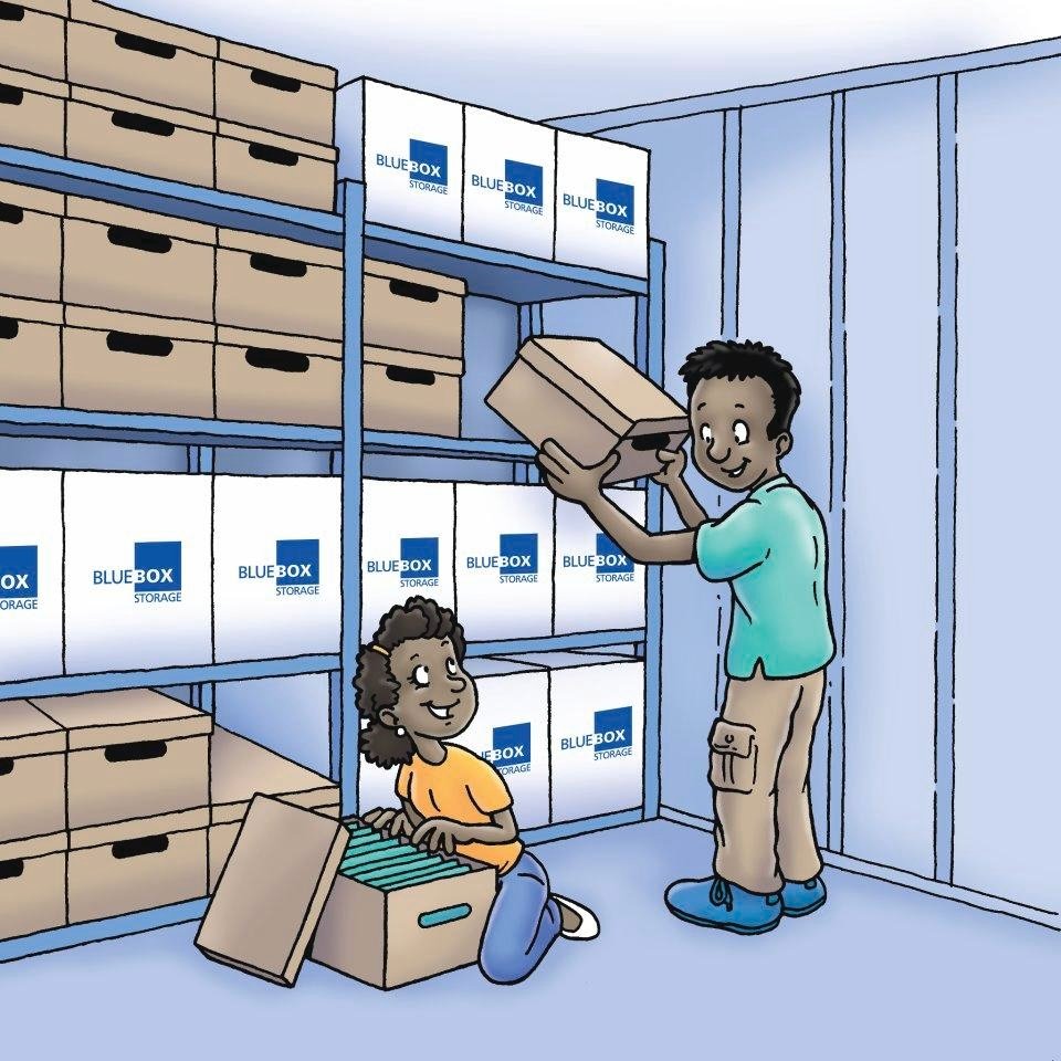 BLUE BOX STORAGE 10 Photos Exeter Court Granville Rd, London