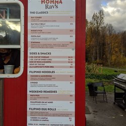 Momma Rav's - Menu
