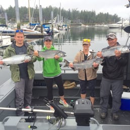 We caught Chinooks and Dungeness Crab! Amazing weekend BBQ!