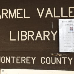 Carmel Valley Branch - Library Hours