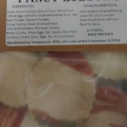 Tampasta LLC - Box of Tampasta "Fancy Lobster" ravioli from Duckweed Urban Marlet in downtown Tampa.