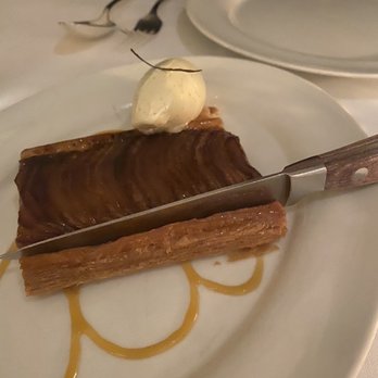 LPM Restaurant & Bar - TARTE FINE Thinly Sliced Apple Tart with Vanilla Ice Cream - French Near Me - Miami, Florida LPM Restaurant & Bar - TARTE FINE Thinly Sliced Apple Tart with Vanilla Ice Cream - French Near Me - Miami, Florida