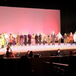 Newport High School - Drama Club stage production - Urinetown. Encore