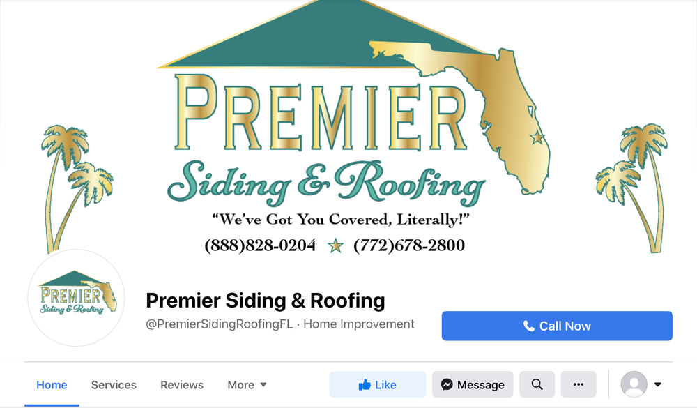 Slide of Premier Siding & Roofing
