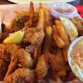 Swamp shack - Fried shrimp and oysters. - Seafood Near Me - Friendswood, Texas