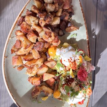 Fairview Farmers - Yup & so yum ...even Gluten free choices!!! Avocado toast and delish roasted potatoes - Breakfast & Brunch Near Me - Fairview, Texas