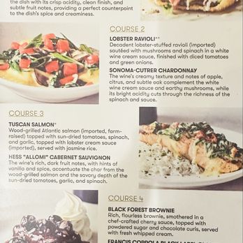 Bonefish Grill - Wine pairing menu (Aug 13) - Seafood Near Me - Metairie, Louisiana Bonefish Grill - Wine pairing menu (Aug 13) - Seafood Near Me - Metairie, Louisiana