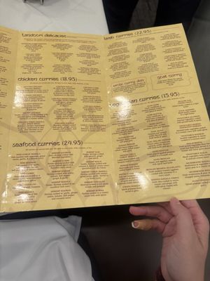 Menu photo 1 The India Restaurant Artesia, CA Menu photo 1 The India Restaurant Artesia, CA