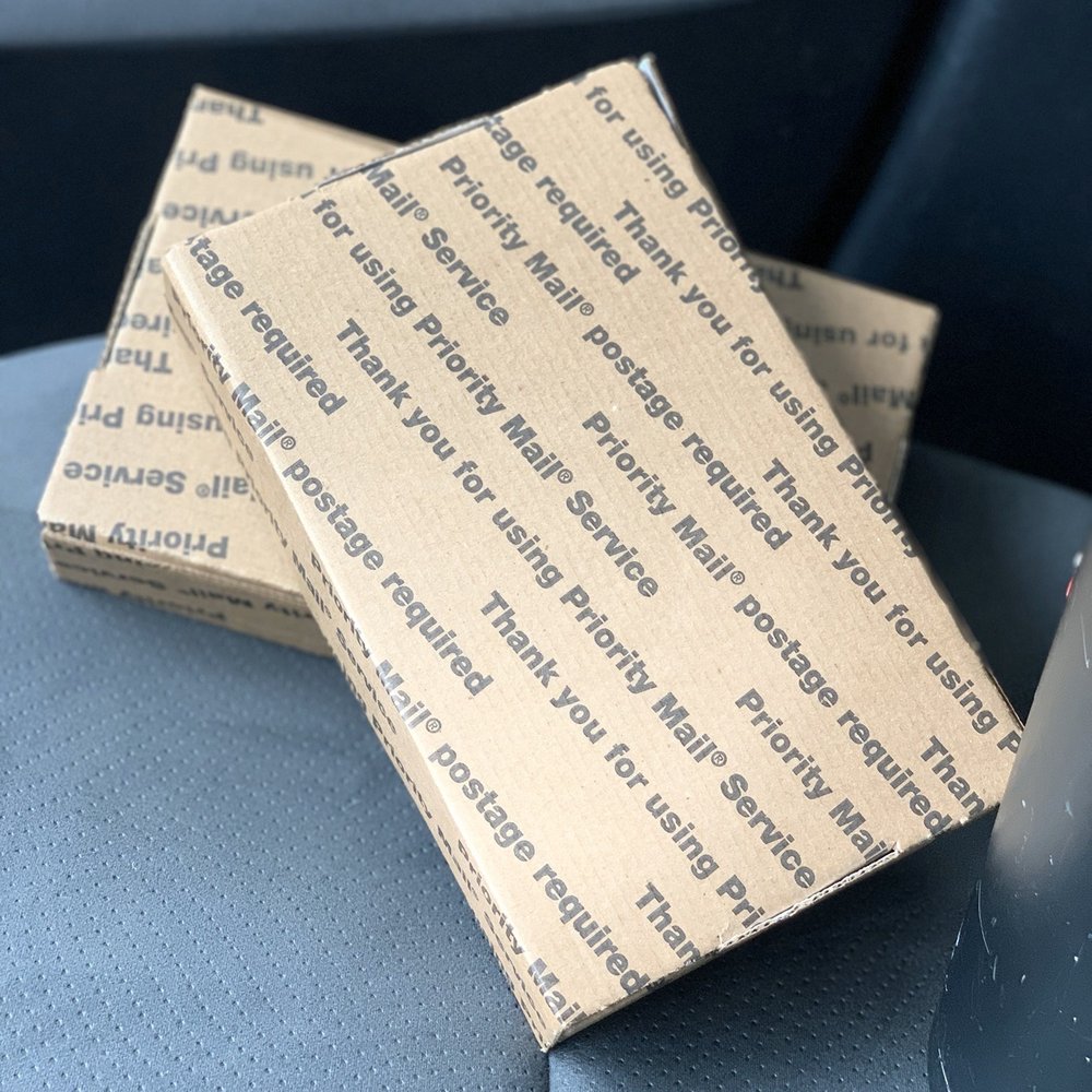 Reverse folding of box .. Thinking differently while still utilizing official USPS services. Reverse folding of box .. Thinking differently while still utilizing official USPS services.