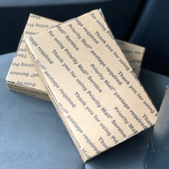 US Post Office - Reverse folding of box .. Thinking differently while still utilizing official USPS services. - Post Offices Near Me - Lodi, California