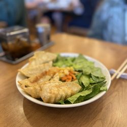 Pork Dumpling Salad