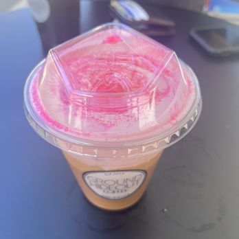 Ground Hideout Coffee - Barbie themed latte - Coffee & Tea Near Me - Long Beach, California