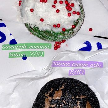 Terran Treats - pineapple coconut ration | cosmic cream orb IG: @parkmunchies - Desserts Near Me - Anaheim, California Terran Treats - pineapple coconut ration | cosmic cream orb IG: @parkmunchies - Desserts Near Me - Anaheim, California