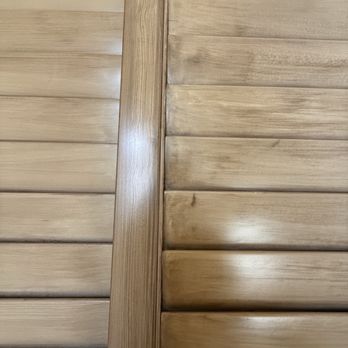 Custom Blind & Carpet - Amazing staining to match to my home decor and color theme. - Shades & Blinds Near Me - Los Angeles, California