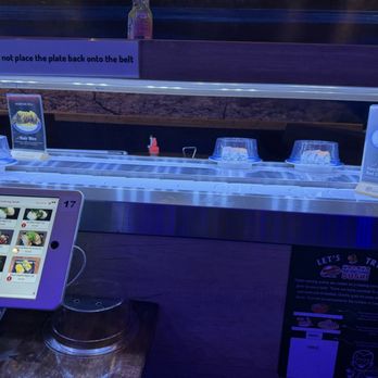 Takara Japanese Restaurant - Empty conveyor - Japanese Near Me - Fort Worth, Texas