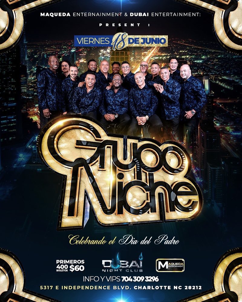 Dubai Night Club, Charlotte Roadtrippers