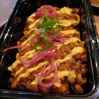 317 BBQ - Hillbilly Chili with the trinitity chili (pork, brisket, sausage) - Barbeque Near Me - Indianapolis, Indiana