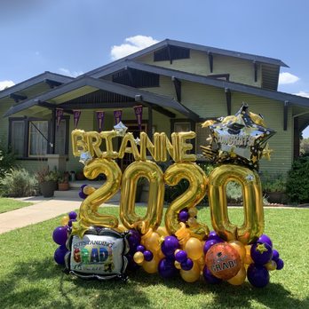 Balloontasy - Graduation Sign Whittier College Graduate 2020 - Balloon Services Near Me