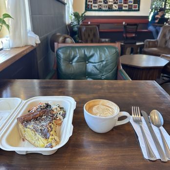 UQBAR - Got the quiche and cappuccino! - Mediterranean Near Me - Berkeley, California