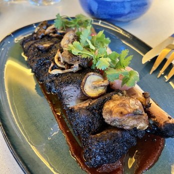 kann - Smoked beef rib - coffee rubbed & mushroom - super juicy, smoked, and seasoned to perfection - Caribbean Near Me - Portland, Oregon kann - Smoked beef rib - coffee rubbed & mushroom - super juicy, smoked, and seasoned to perfection - Caribbean Near Me - Portland, Oregon