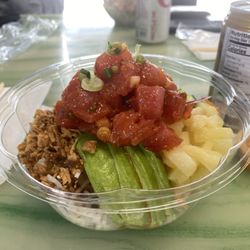 The Poké Shack - Spicy Ahi Poke Bowl