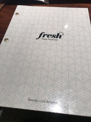 Menu photo 5 Fresh on Eglinton Toronto, ON