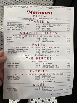 Menu photo 2 Marinara Pizza New York, NY