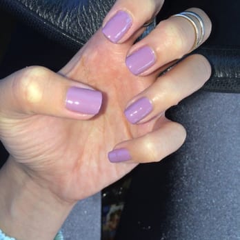 KB Nails - Simple regular mani with gorgeous lilac purple:) - Nail Salons Near Me - Sacramento, California KB Nails - Simple regular mani with gorgeous lilac purple:) - Nail Salons Near Me - Sacramento, California