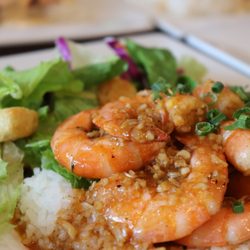 Aloha Zipline Snorkeling Tour - Garlic Shrimp from The Crawfish & Crab Shack