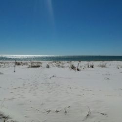 The reward at the end of the trail...pristine beaches of the Gulf of Mexico