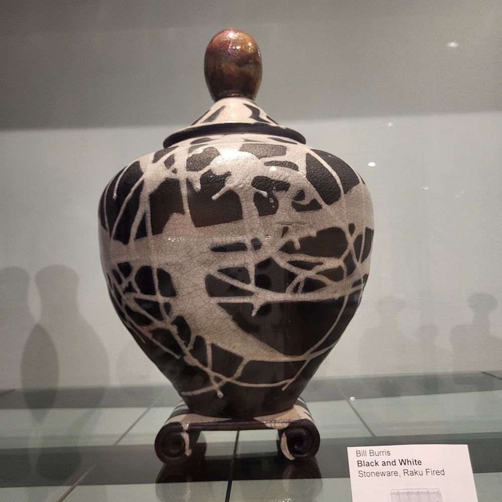 Stunning Raku vessel