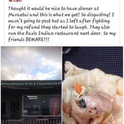 Maraetai Wharf Store - Shame on the staff and owners of this shop in Maretai beach.. To be laughed at is a big NO NO!! Dont eat here people your probably get sick.