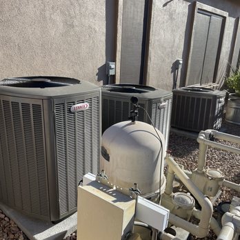 Parker & Sons - My three new Lennox units. - Plumbing Near Me - Phoenix, Arizona Parker & Sons - My three new Lennox units. - Plumbing Near Me - Phoenix, Arizona