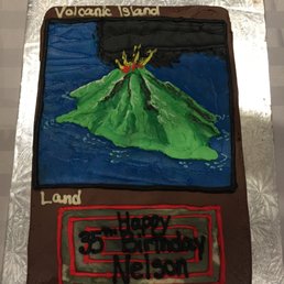 brownie blast butter cream custom cake for 15-20 people $75