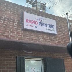 Rapid Printing - Back of establishment